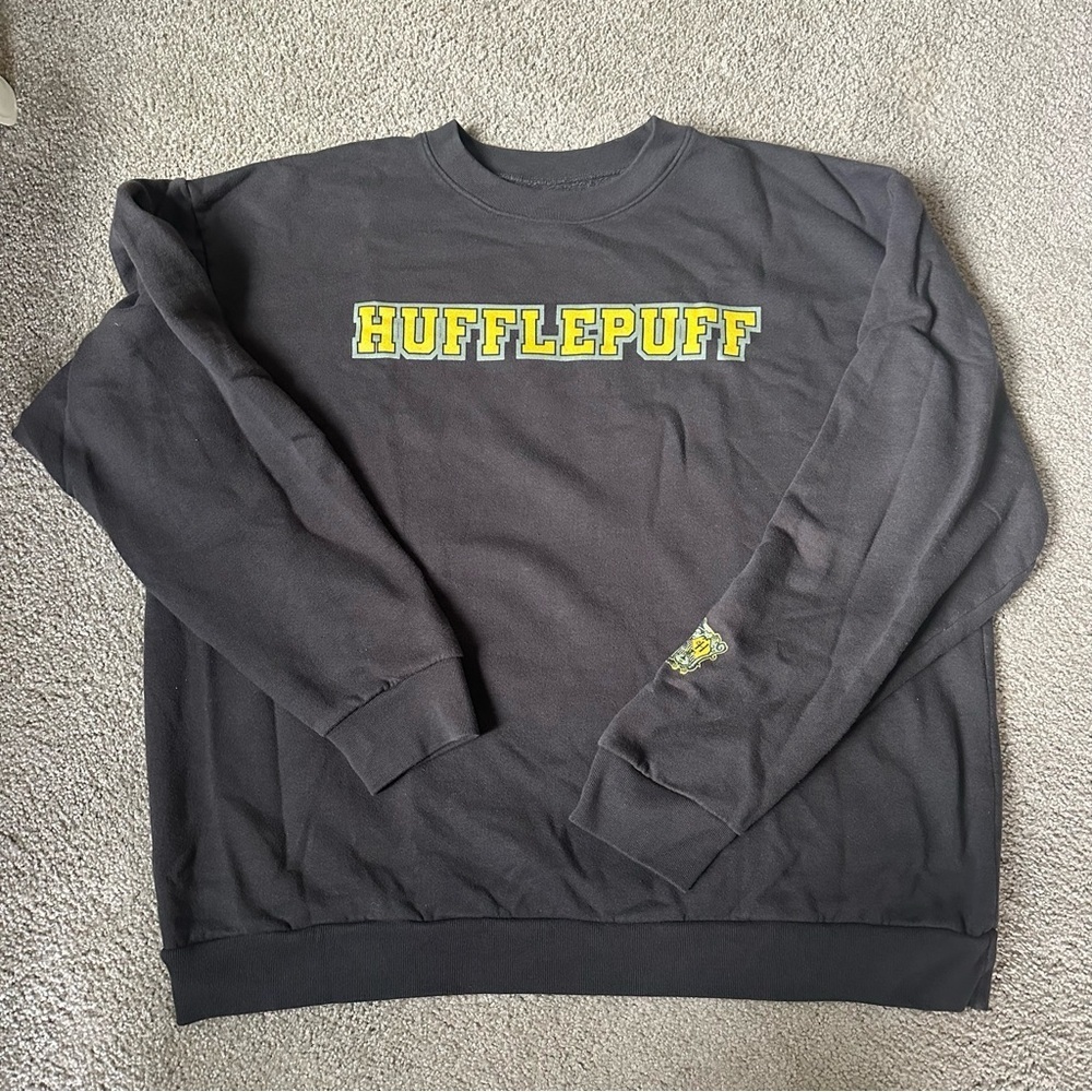 Hufflepuff Brown Crewneck Sweater